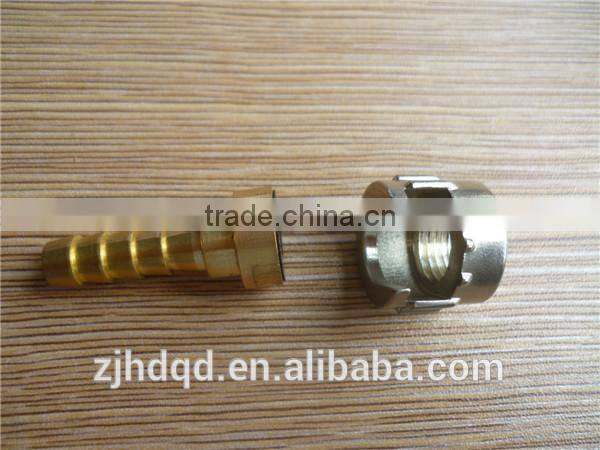 brass union hose barb fittings