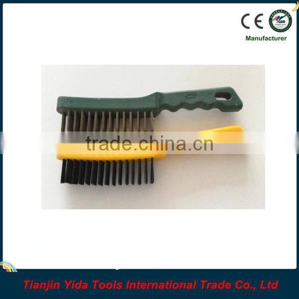 Plastic Shoe Handle wire brush