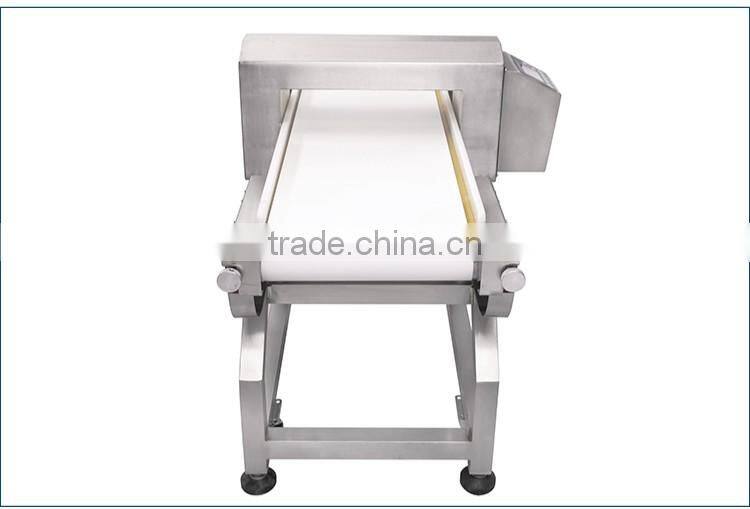 Digital metal detector machine, garment processing pipeline metal detector