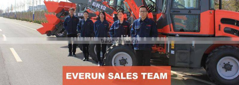 Er10 (1.0Ton) Mini Front End Loader with Hydraulic Pallet Forks