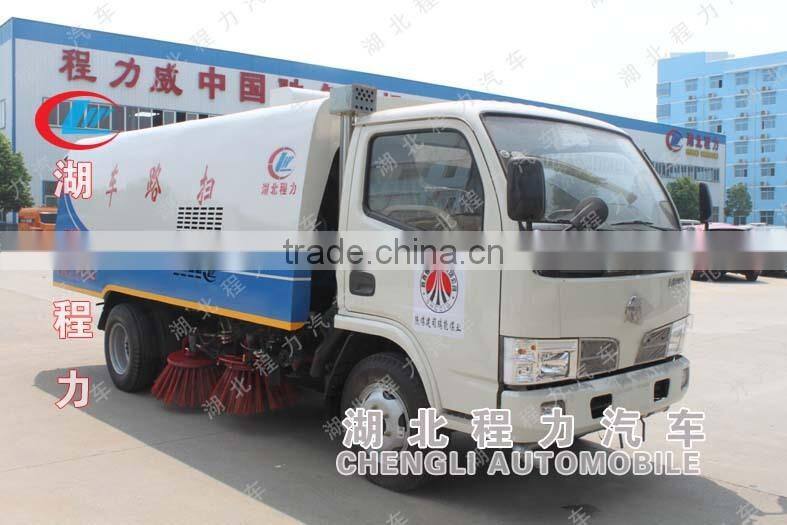 Dongfeng auto swivel sweeper truck supplier