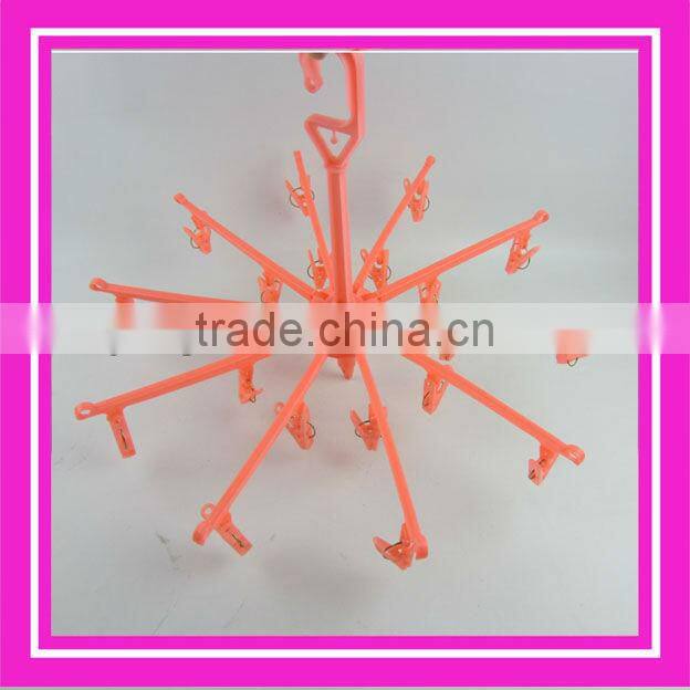 multi-function clothes hanger with clips