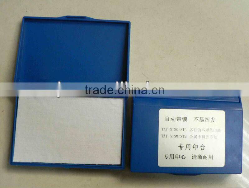 felt in stamp pad/ink pad