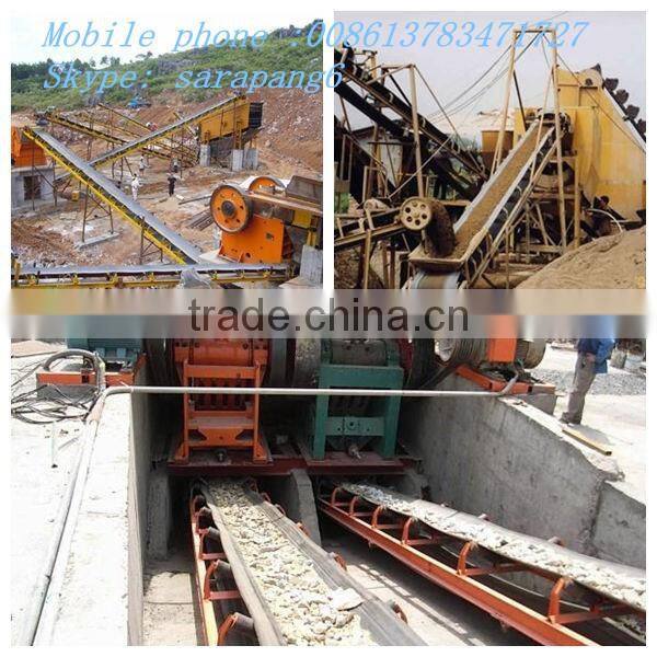 Iron ore /rock ore stone crushing production line with low cost