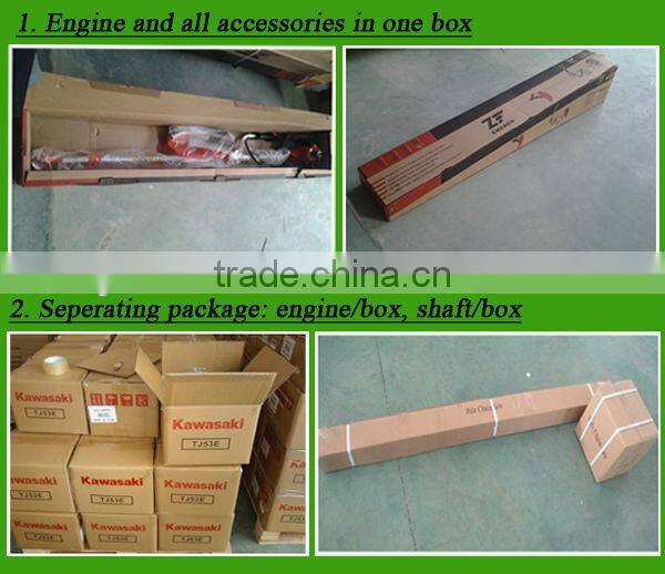 CE/GS/EURO-II multi-function brush cutter 4 in 1 brush cutter chain saw