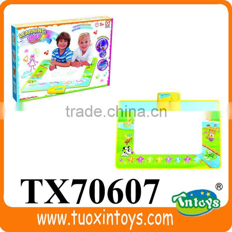 TX70605 plastic music carpet mat for baby