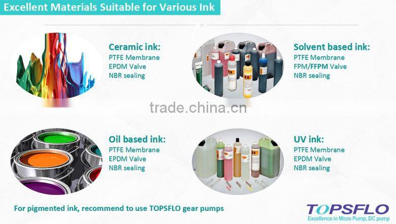 12V 24V DC Micro Diaphragm wide format print Pump