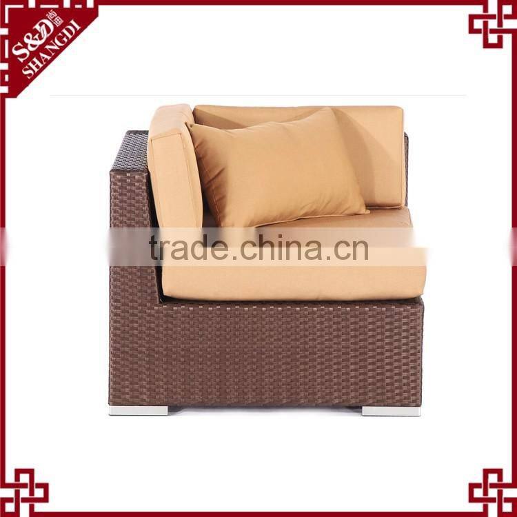 Fashion leisure outdoor best rattan sofa set designs and prices