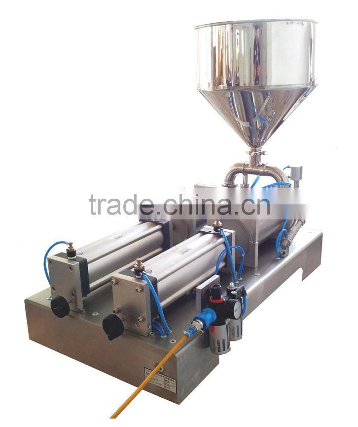 50-500ml double heads Cream Shampoo Cosmetic Penumatic Filling Machine