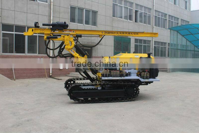 CTQ-Z138YA rock mining blasting hydraulic DTH drilling rig