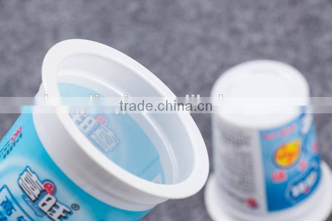 White Color 130ml Plastic Cups made of PP