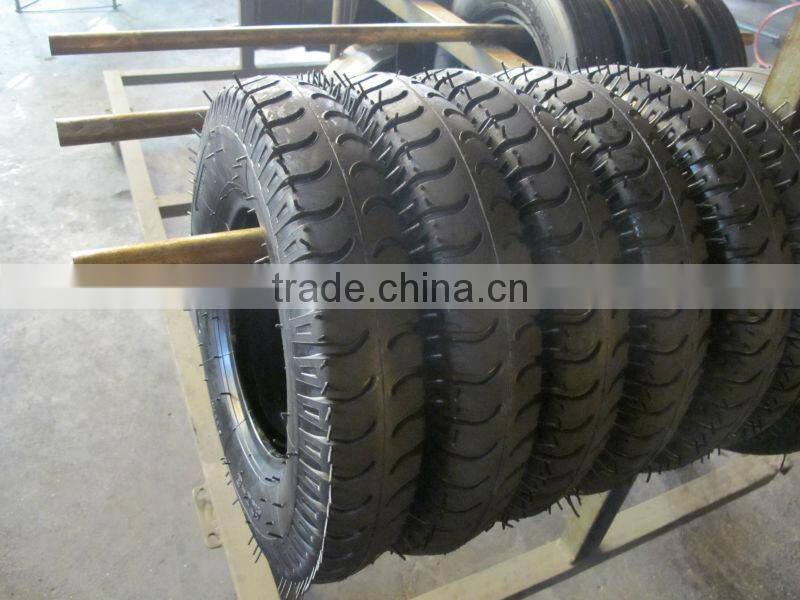 China pneumatic tire 4.00-8 best pattern hot selling