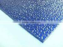 building material colored UV coated Polycarbonate embossed Sheets