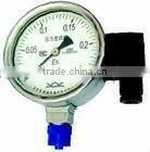 Pressure gauge with 2-line