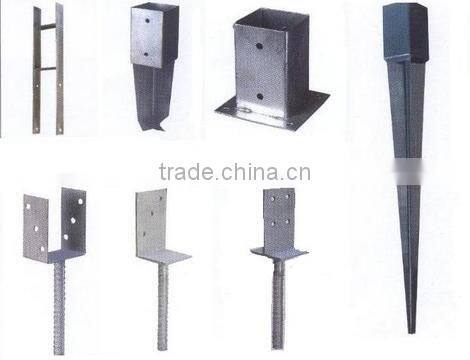 galvanized pole anchor