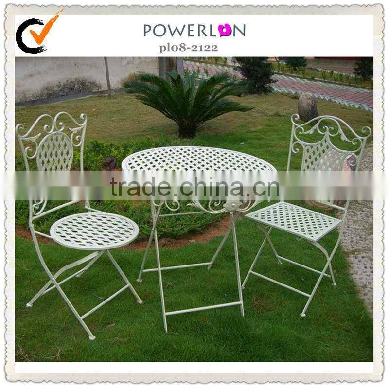 2014 outdoor folding metal bistro set