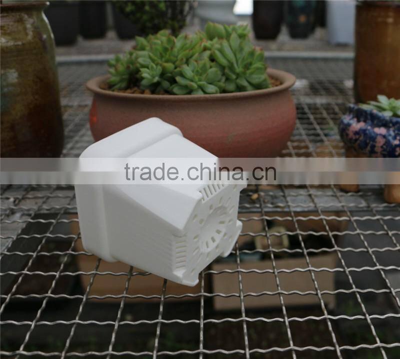 Plastic Colorful More Thickness Square Flower Pot