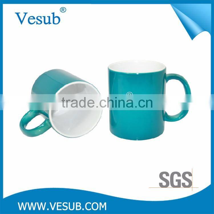 Alibaba Promotional Custom 11 Oz Sublimation Magic Color Changing Mugs