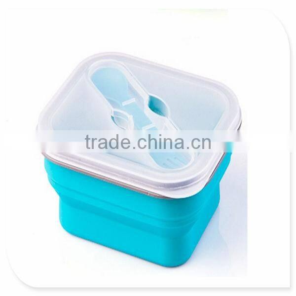 Eco-friendly collapsible flower shape silicone bowl cover