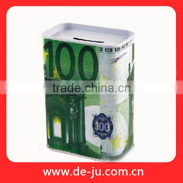 Yellow Coat Chicken Printing Cute Small Metal Tin Boxes