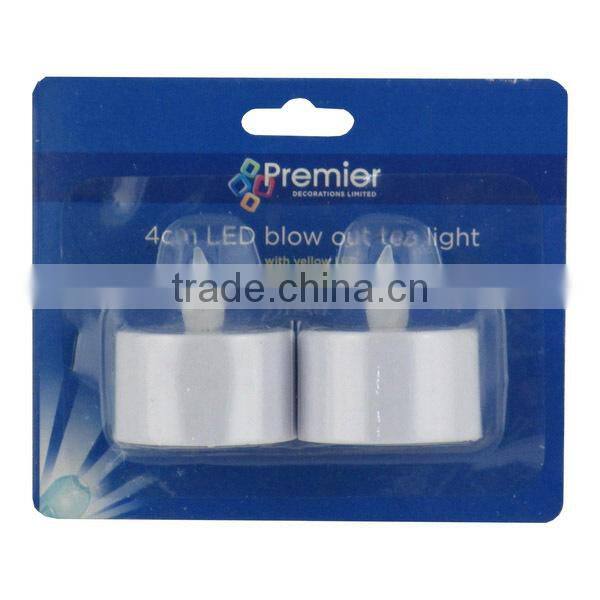 PS induction charging led christmas tree candle light with battery