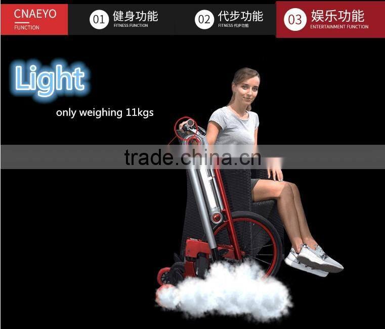 2016 Hot High Quality Folding Roller Skating Bicycle Fasion Flexible 3 Wheel Bike With Roller Skating Shoes Wholesale