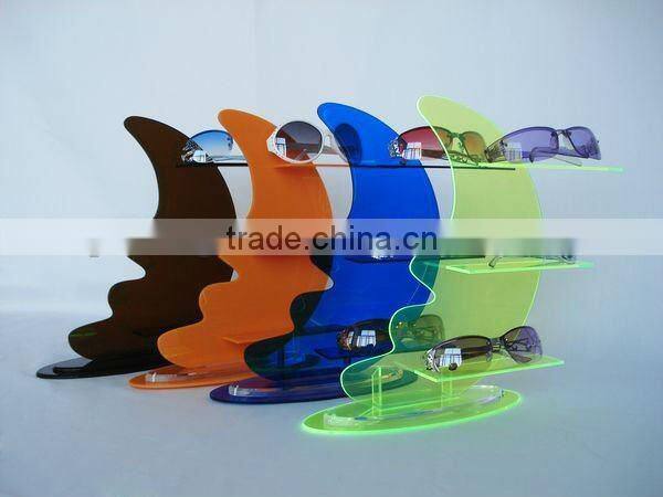 2015modern design Acrylic Sunglasses rack for Shop/cheap acrylic big sunglass display with high quality wholesale price China
