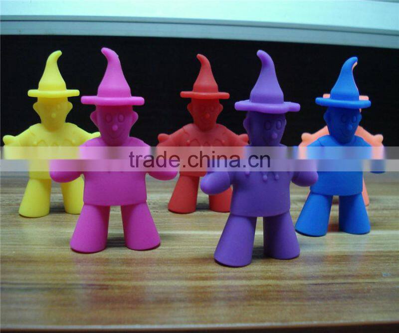 customized design food grade silicone baby chopstics holder crown shaped chopstic holders
