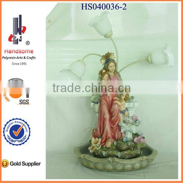 35" Jesus fountain indooor fountain with lighting