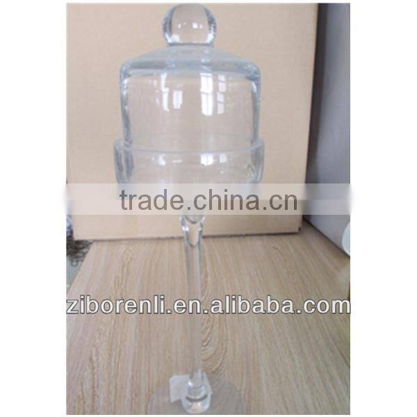 Cheap Tall Clear Wedding Sweet Holder Pedestal Elegant Long Stem Martini Vases