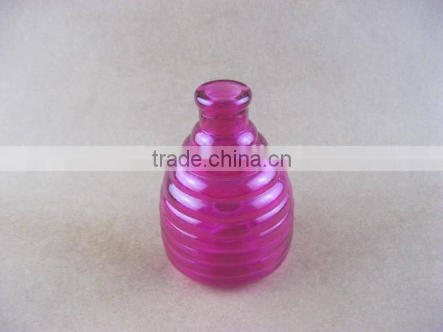 hanging colorful glass bee catcher/glass wasp trap