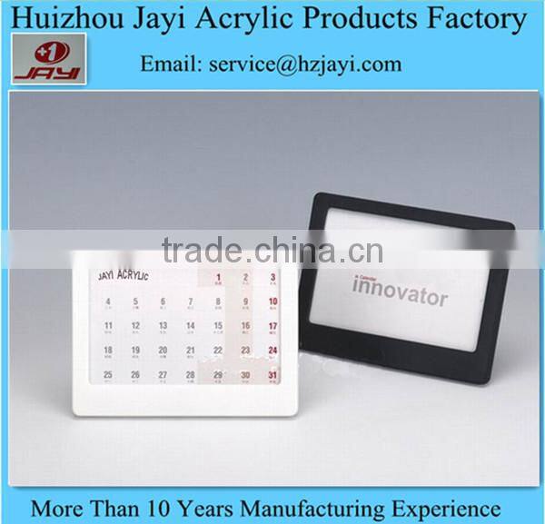 Wholesales! Factory custom low price acrylic paper desk calendar printable paper desk calendars 2014