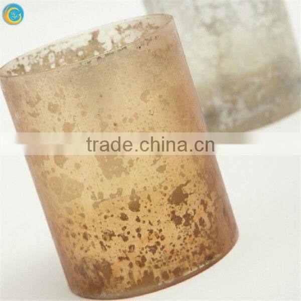 pipe for glass candle holder