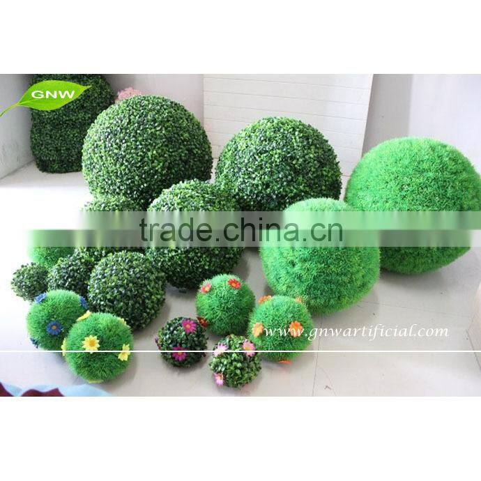 BOX023 GNWartificial topiary grass ball for indoor home decoration artificial plant