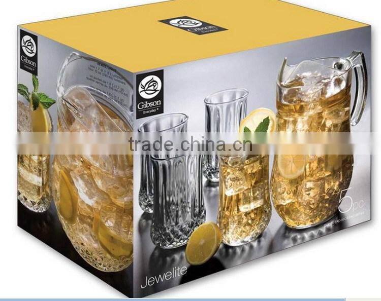 Hot Summer Glass Wine Bottle Set Of Lower Price And Vivid Impression