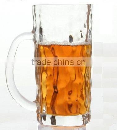 380ml 12oz sublimation beer glass mug