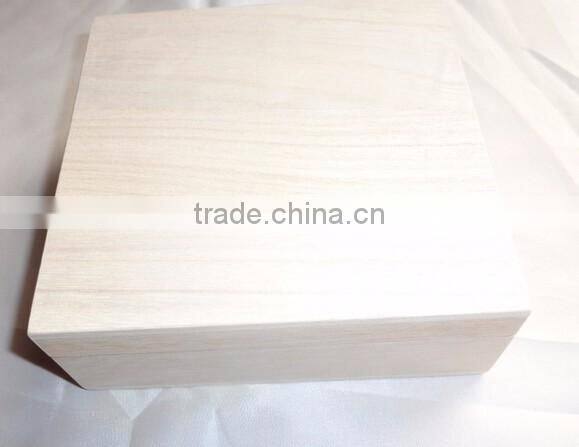 low price solid wood packages gift box