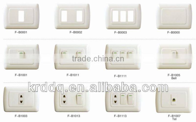 light panel socket & switch series