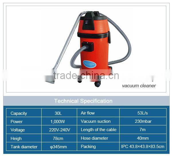80L cyclone industrial vacuum cleaner