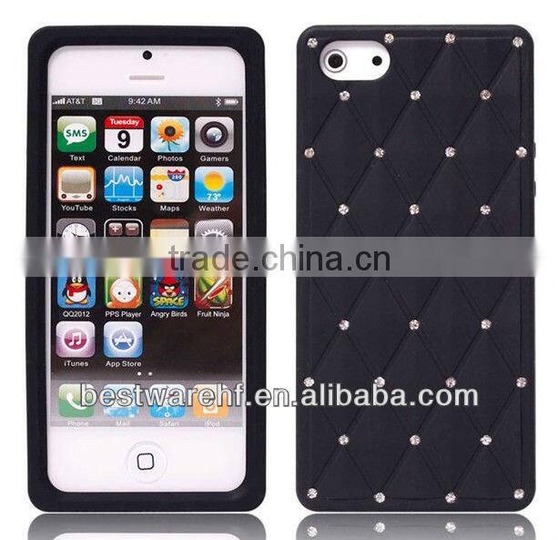 2013 hot sell cheap silicone case cover for iphone5 5s 5c