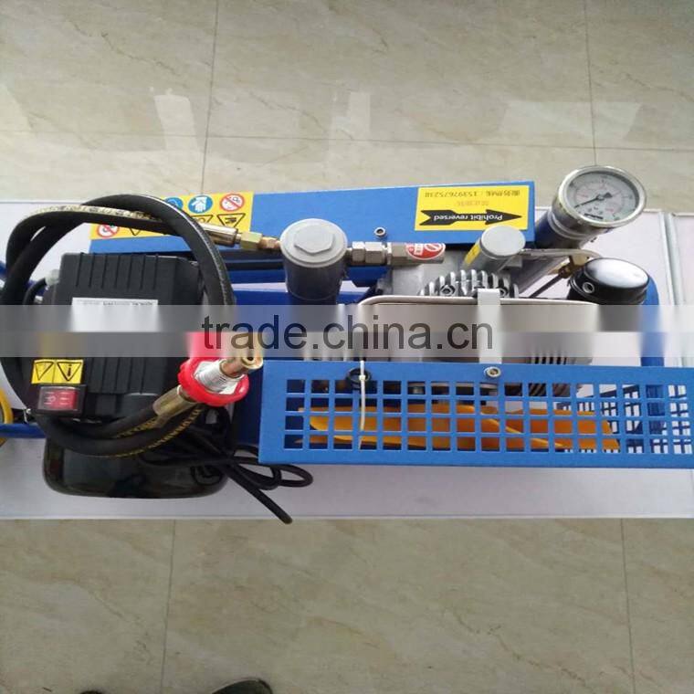 WG22-32 Portable Refilling SCBA pump Compressor / Breathing Air Inflator machine