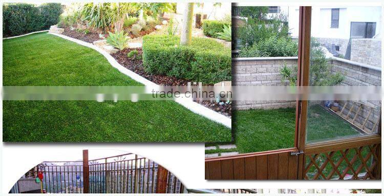 double spine Synthetic Turf for rooftops, patios, terraces