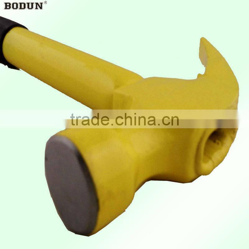 H1066 New high quality TPR plastic handle claw hammer