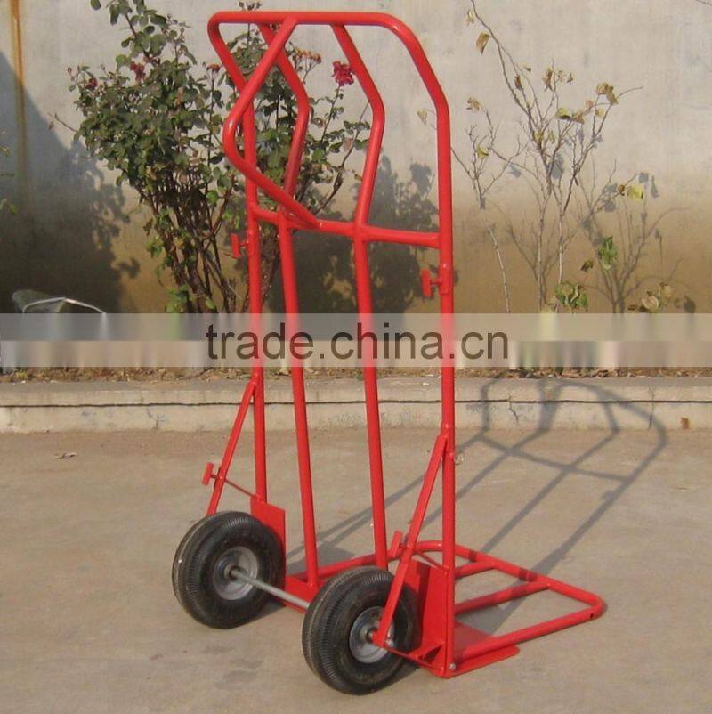 exra width bigfoot foldable platform hand trolley truck