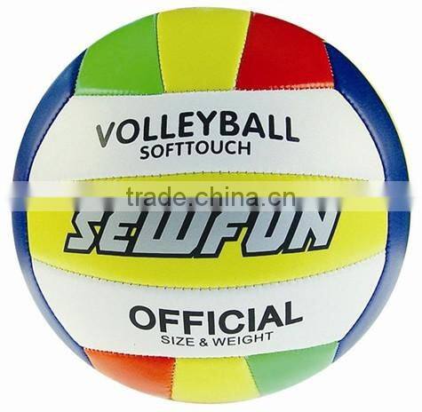 Custom Volley Balls Beach Balls Promotional Volleyballs sewing machine 5# volleyball