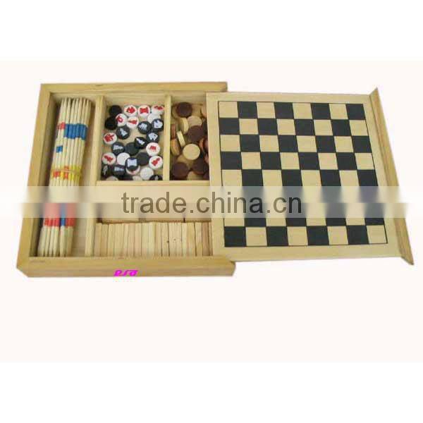 intelligent wooden board chess,most popular wooden chess borad,brain training wooden board chess WJ277630