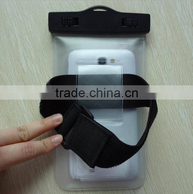 cellphone dry bag waterproof bag/ waterproof case in camping/sea beach/travelling