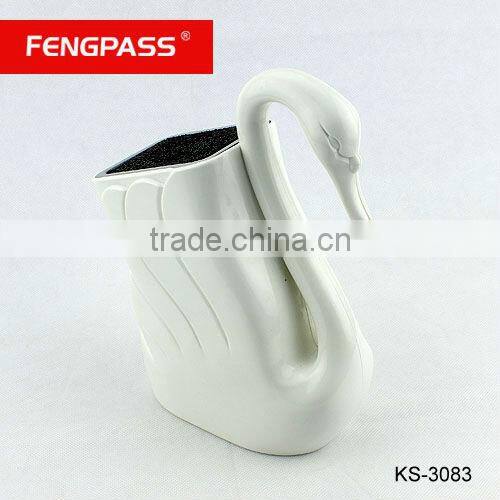 knife block set with 5PCS kitchen knives & wooden utensil(531-216-546)