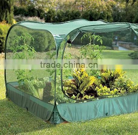 amazon bestselling Garden suppliers 4'Sqx6'H anti-bird net Pop-Up Bird Net cover with Door