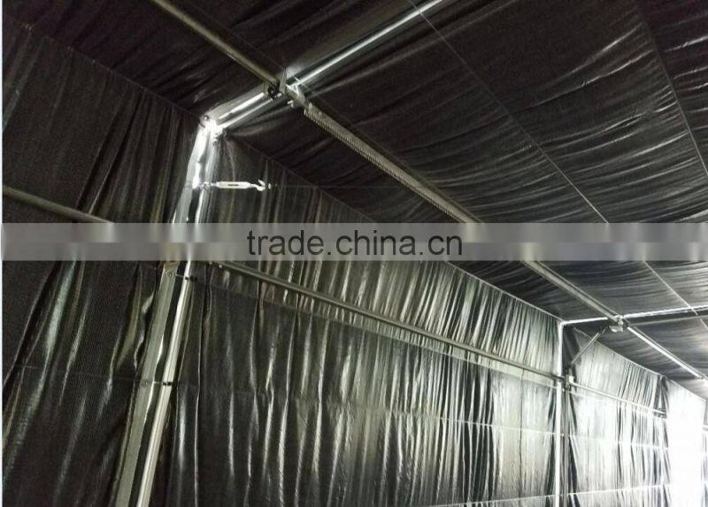 Commercial Polycarbonate Blackout Greenhouse for Medical Plant